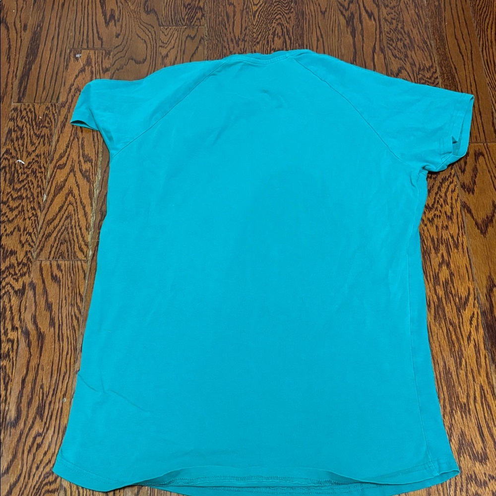 Alphalete Teal Short Sleeve Tee Women’s Size: Small - Picture 3 of 4